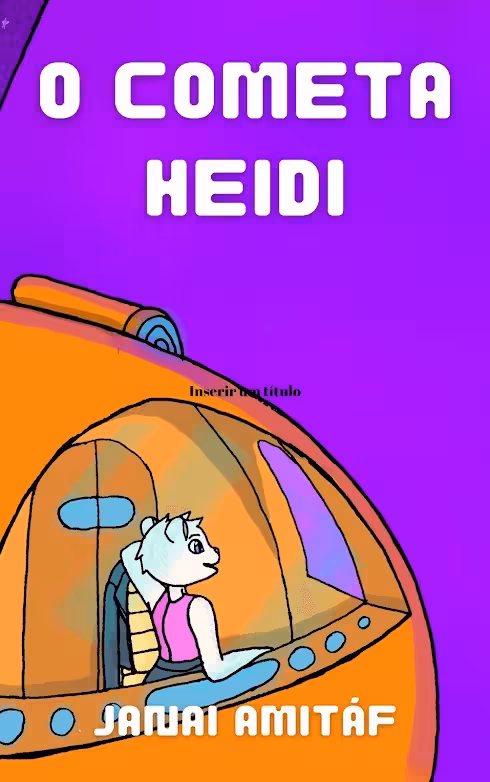 Capa do projeto: O Cometa de Heidi